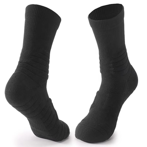 Athletic <b>Socks</b> High Quality Comfort Basketball Design Premium Cotton / <b>Polyester</b> Crew <b>Socks</b> - Product Image 1