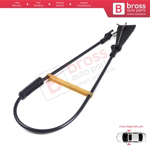 BDP635 Inner Door <b>Lock</b> Latch Bowden <b>Cable</b> Front 13186768 for Corsa D 5 Door - Product Image 3