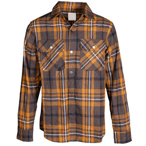 Camisa de franela de algodón informal para hombre Armaduras protegidas con certificación CE suave duradera para montar en moto de invierno de talla grande - Product Image 2