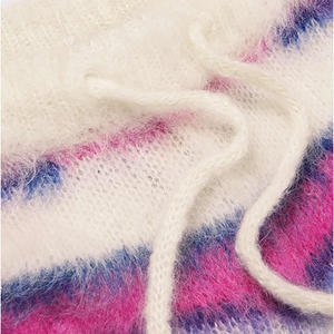 Shorts en mohair uni mi-longueur, qualité d'exportation, nouvelle mode décontractée, tricot moelleux, imperméable, respirant, pour hommes - Product Image 4