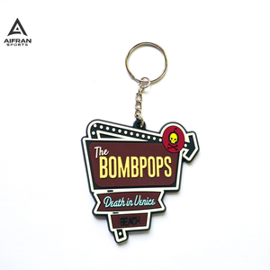 Llavero de PVC con Logotipo Personalizado AIFRAN, Llavero de Goma Suave 3D, Llavero de Silicona Promocional de Marca, Regalo al por Mayor - Product Image 4