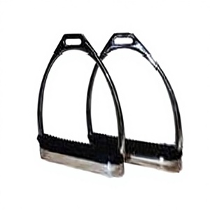 Étriers d'équitation pour jeunes cavaliers, légers, durables, en acier inoxydable - Product Image 1