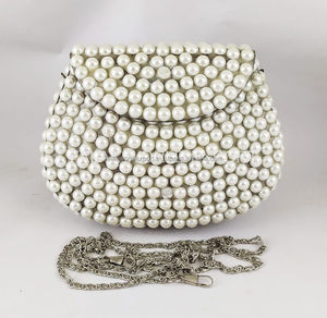 Pochette en laiton vadrouille exclusive faite à la main Enveloppe de sac à main en bois de créateur vintage avec glands pour les fêtes de mariage Occasions spéciales - Product Image 2