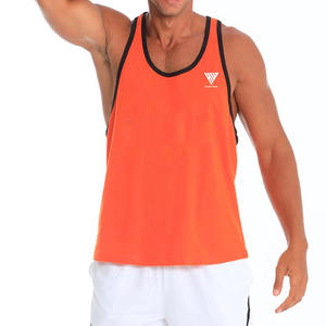 High Quality Customized Logo Tank Tops For Cheap Price <b>Stringer</b> <b>Vest</b> Gym Jogging Fitness Wear OEM Service Tank Top - Product Image 1
