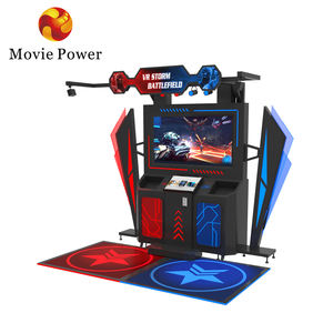 Juego <span class=keywords><strong>de</strong></span> Arcade <span class=keywords><strong>de</strong></span> 360 juegos VR para parque <span class=keywords><strong>de</strong></span> diversiones, juegos interactivos <span class=keywords><strong>de</strong></span> Zombie, multijugador, 2 jugadores, Storm Battle - Product Image 5