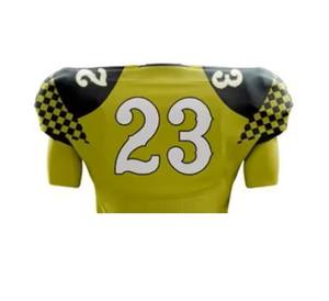 Uniforme de fútbol americano de último diseño logotipo personalizado/Color transpirable diseño ligero corto Opción de talla grande precio razonable - Product Image 6