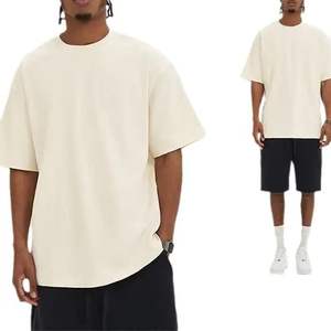 Venta al por mayor camisetas personalizadas para hombre Logo 100% algodón tamaño personalizado mejor precio cuello 180-220 GSM ecológico transpirable corto - Product Image 3