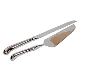 ชุดมีดตัดและเสิร์ฟเค้กโลหะมีดตัดเค้กแบบทำมือดีไซน์ใหม่ - Product Image 1