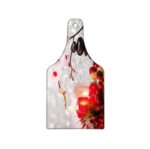 Tabla de cortar de madera natural y esmalte impreso con forma cuadrada tabla pulida para usos de cocina y restaurante - Product Image 4
