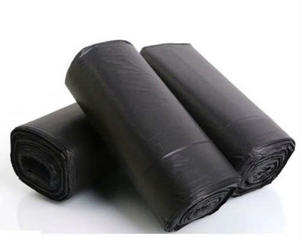 Sacs poubelle sacs à ordures pour déchets ménagers emballage poubelle à poche plate/plastique jetable noir/sacs à ordures - Product Image 4