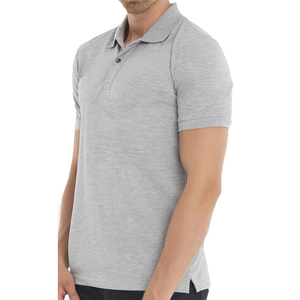 Polo confortable de haute qualité Broderie imprimée personnalisée et logo imprimé T-shirt polo vierge pour hommes - Product Image 1