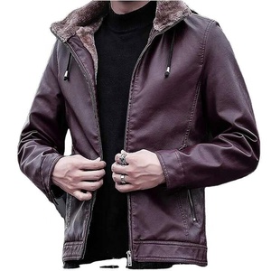 Nuevo estilo Chaqueta de hombre Manteau Hombres Tallas grandes Moda Chaquetas de cuero para hombre - Product Image 4