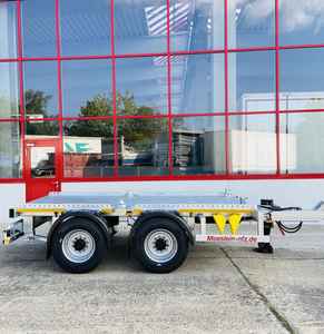 Remolque de Transporte de Residuos de Servicio Pesado Nuevo, con Piso Cerrado, de Dos Ejes, Moslein TMH 2 - Product Image 5