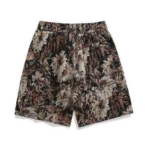 Pantalones cortos informales hechos a medida para hombre, tela transpirable para ropa de calle de verano y comodidad diaria, patrón sólido, servicio OEM disponible - Product Image 1