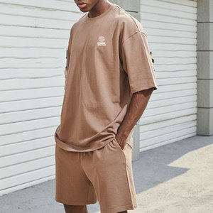 Conjunto de Pantalones Cortos Deportivos para Hombre de Color Sólido, Conjunto de Pantalones Cortos para Hombre al por Mayor, Transpirable, Hecho con el Mejor Material - Product Image 4