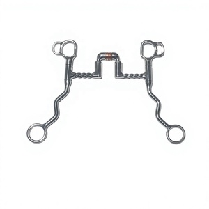 NOUVEAU MORS DE CORRECTION ÉQUINE À GUEULET LONG OU COURT PAR RIAZ JAMAL INTEL - Product Image 2