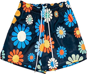Pantalones cortos de baloncesto de verano de alta calidad 2025 Streetwear diseño de malla ajuste personalizado OEM ODM proveedor - Product Image 5