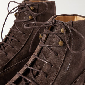 Chaussures brogues en daim souple avec bords perforés et semelle légère, chaussures décontractées pour hommes, chaussures tendance - Product Image 4