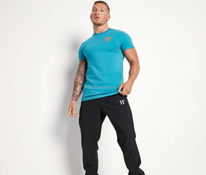 <b>Fit</b> <b>Cropped</b> Oversized <b>T</b>-<b>Shirt</b> Street Wear Plain <b>T</b> <b>Shirt</b> for Men Boxy Tee 100% Cotton Drop Shoulder - Product Image 1