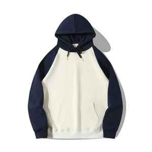 Sweat à capuche à manches longues personnalisé pour hommes motif solide Style Hip Hop 100% coton hiver mode sweat-shirt imprimé dessin animé Western Design - Product Image 6