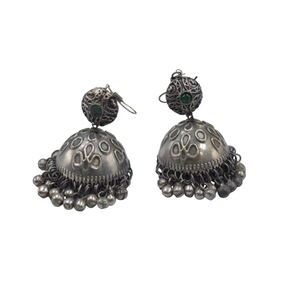 Pendiente Jhumka de cuentas de piedra de joyería de moda con estilo de diseño de moda más vendido para mujeres y niñas - Product Image 2