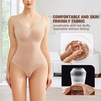 Corsé de una sola pieza para adelgazar, quema de grasa, moldea la cintura, moldea el cuerpo transpirable, moldea el cuerpo de alta elasticidad