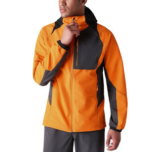 Chaqueta Softshell superventas para hombre, estilo callejero, equipo cómodo de lona para exteriores con cuello con capucha para invierno, precio bajo - Product Image 1