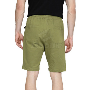 Pakistan Made High Quality Men's <b>Jogger</b> Shorts Comfortable Casual Solid Pattern Customized Color <b>Cheap</b> Price - Product Image 3
