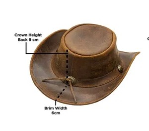 Sombrero de Vaquero de Cuero Estilo Moderno, Diseño Mexicano Occidental, Hecho a Mano, Unisex, Informal, para Primavera y Verano, con Logotipo Personalizado - Product Image 2