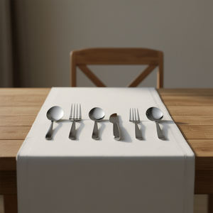 ชุดช้อนส้อมสแตนเลสโครเมียมขัดเงา 24 ชิ้น รุ่น P13BCM 432 Eme สำหรับชุดอาหารเย็น - Product Image 3