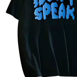 เสื้อพิมพ์ลายพัฟฟ์น้ำหนักเบาสำหรับผู้ชาย ขายส่ง รับออกแบบโลโก้ตามสั่ง เสื้อพิมพ์ลายพัฟฟ์สำหรับขายออนไลน์ - Product Image 3