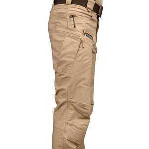 Vente en gros sur mesure Pantalon Cargo tactique kaki à séchage rapide pour hommes Pantalon de sport multi-poches Pantalon de survêtement 2025 Pantalon Cargo pour hommes - Product Image 5