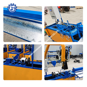 Hướng dẫn vận hành đơn giản sản xuất Chuỗi liên kết hàng rào móc dây dệt máy làm nhà sản xuất - Product Image 5