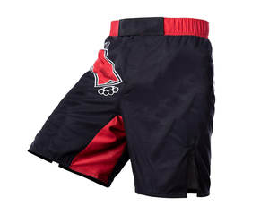 กางเกงขาสั้นสำหรับผู้ชายกางเกงชกมวยกางเกงขาสั้นแบบเย็บปักกางเกงมวยไทยขาสั้นแบบ MMA สำหรับเกมต่อสู้ - Product Image 2