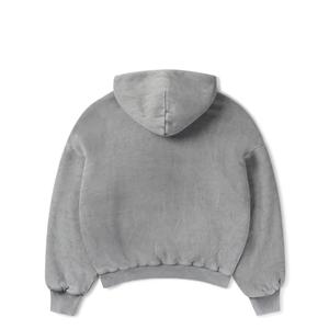 Sudadera de talla grande para hombre, sudaderas con capucha, Jersey, sudaderas con capucha de lana, sudaderas con capucha en blanco de gran tamaño, logotipo personalizado básico, mezcla de algodón - Product Image 2
