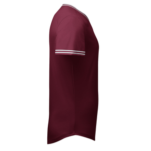 Maillot de baseball raglan personnalisé en spandex/polyester, col montant à boutons, séchage rapide, respirant, nouvelle arrivée, meilleur design, haute qualité - Product Image 2