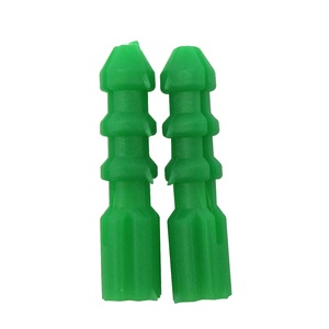 Chevilles en plastique jaunes Elehk, petites, chevilles murales en plastique colorées Tac ke mau, diamètre 5-6-8 - Product Image 3