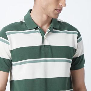 Camisetas y Camisas de Hombre a Rayas de Secado Rápido, Antiarrugas, Tejidas, de Alta Calidad, Exportación Directa de Fábrica, Más Vendidas - Product Image 3