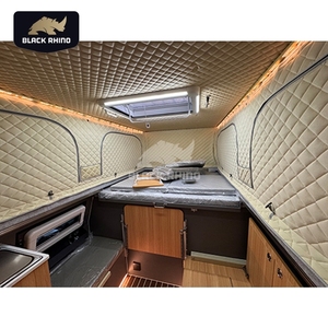 Pick up Camper <span class=keywords><strong>Xl</strong></span> <span class=keywords><strong>Caravan</strong></span> Pickup Pop Truck Trailer Box Slide in Slidein 12 Ton Off Road Flat Bed - Product Image 4