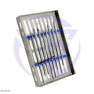 Kit de implantes dentales Ninja, instrumentos quirúrgicos de casete de acero para ortodoncia y cirugía sinusal, Manual, superventas Wenquar - Product Image 6