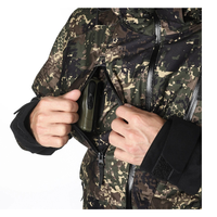 Chaqueta de Caza Bayer para Hombre, Resistente al Agua, al Viento y Cálida, para Exteriores, con Camuflaje, para Todo Tipo de Clima