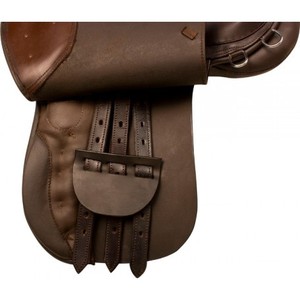 PAQUETE DE BRIDA DE MONTURA DE CABALLO INGLÉS DE TODO PROPÓSITO MARRÓN Juego de tachuelas Productos de Carreras de Caballos ingleses de la India - Product Image 6