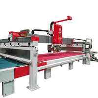 Hualong Maschinen HKNC-400L flexible Produktionslinie industrielle Granit-Brückensäge 5 Achsen Cnc-Steinschneidemaschine mit Riemen