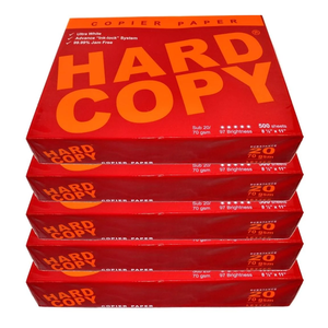 Papier bond imprimé court et long A4 75gsm 80gsm/A4 copie papier perlé papier de copie dur A4 - Product Image 1