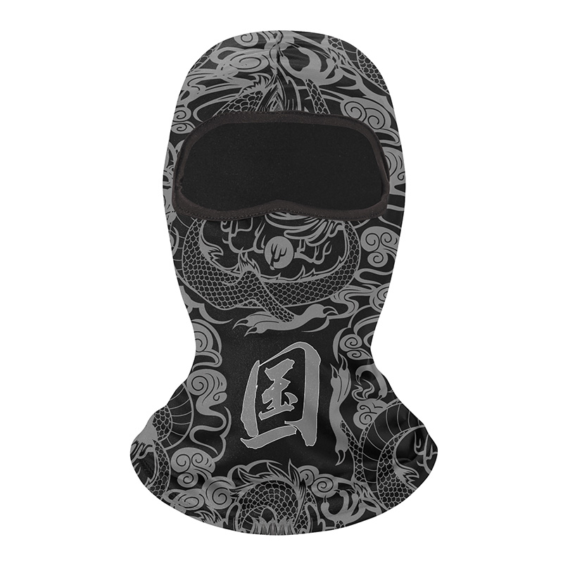 NK159Black dragon balaclava