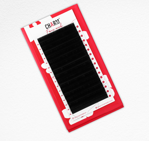 Charmlash ขนตาปลอมขนมิงค์สีดำด้าน, ขนตาปลอมขนมิงค์แบบรัสเซีย - Product Image 1