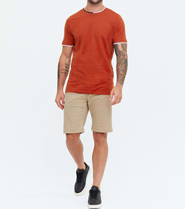 Camisetas de hombre ligeras y transpirables de talla grande de mezcla de algodón 50% poliéster 25% Premium Tri personalizadas - Product Image 6