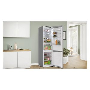 Refrigerador y Congelador Bosch Serie 4 KGN392I1F Total No Frost, Acero Inoxidable, 60x66.5x203cm, Clase A, Formato Combinado - Product Image 4