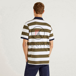 เสื้อเชิ้ตผู้ชายผ้าฝ้าย 100% สำหรับฤดูร้อน แขนสั้น ผ้าเจอร์ซีย์ ทรงปกติ ไม่ยับ สวมใส่สบาย - Product Image 4