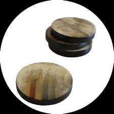 Abordable corne forme carrée sous-verres tapis corne et os incrustation boisson sous-verre tasse sous-verres tapis décor à la maison haute qualité de corne - Product Image 4